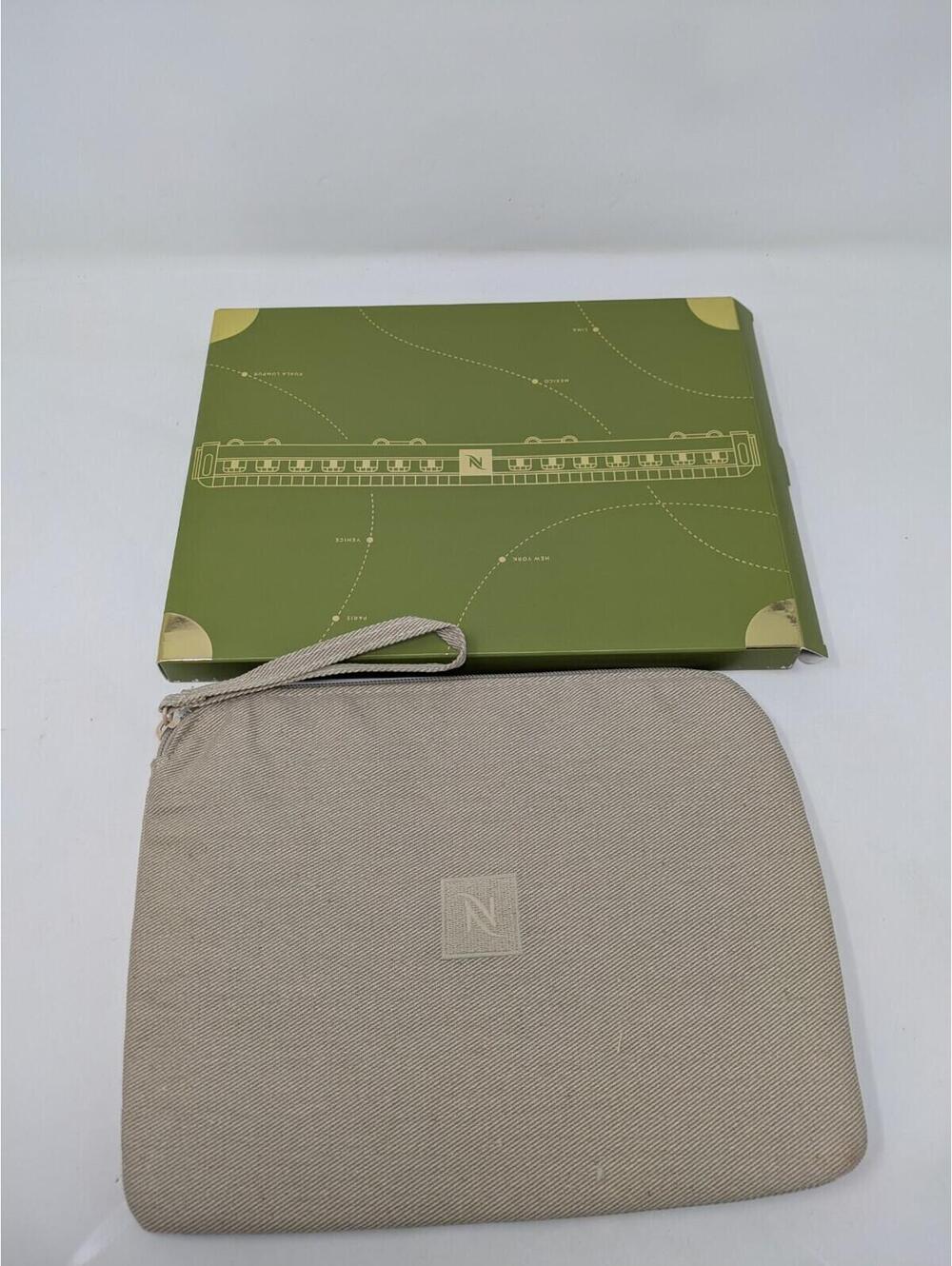 NESPRESSO Limited Edition Travel Pouch New In Box!
